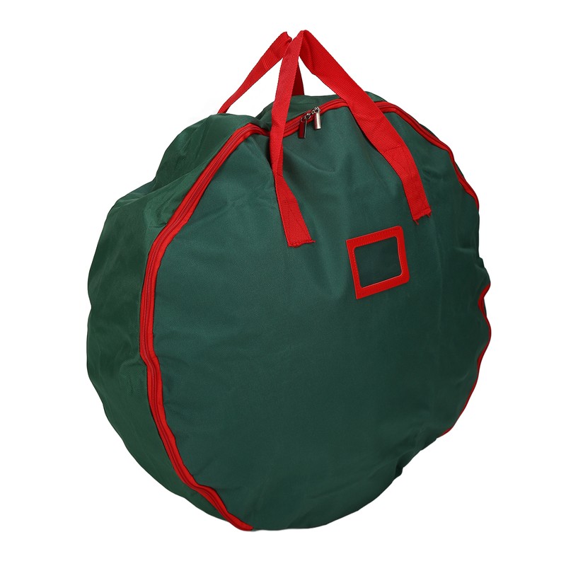 Christmas Wreath Storage Bag 600D Oxford Cloth Waterproof Tear Resistant