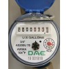 DAE AS200U-75P Water Meter with Pulse Output, 3/4" NPT Couplings,