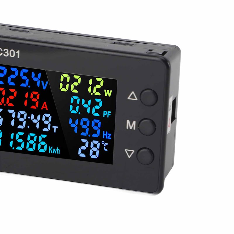 AC Voltmeter High Accuracy Digital Voltage Meter Electric Meter with