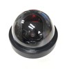 Dummy Security Camera (Dome Type), LED Light, Flashing, ABS, Bottom