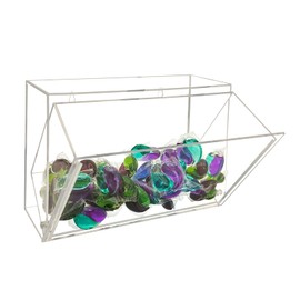 Gnjoyxuan Laundry Pods Container for laundry room organization, Acrylic Candy dispenser Coffee Pod Holder Dishwasher Pods Container for Wall or Hanging