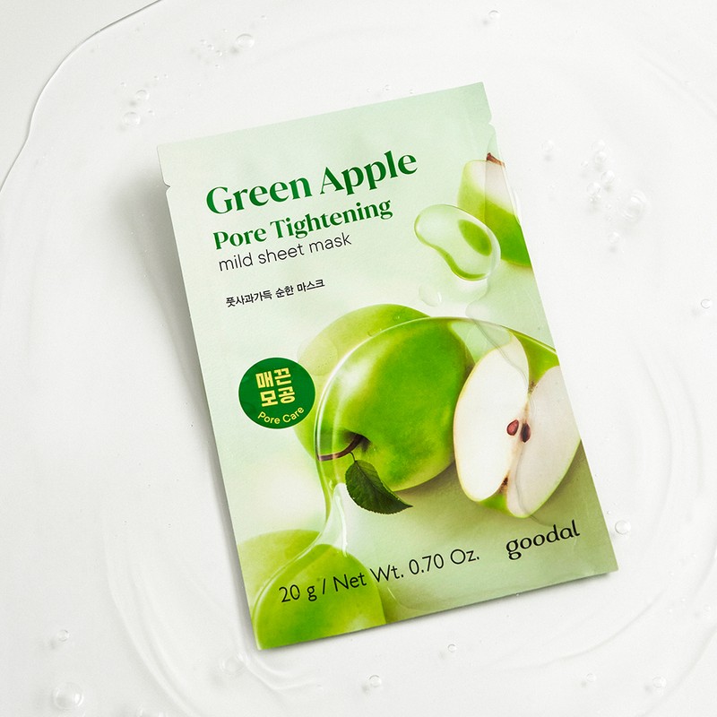 goodall [Total 10 sheets/5+5] Goodal mild mask (green apple/rice/tea tree/citron/green