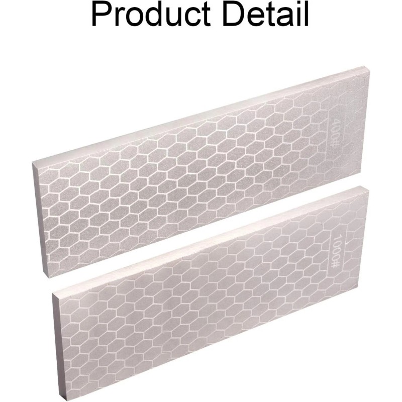 S SATC Diamond Sharpening Stone 2 Side Grit 400/1000 Plate