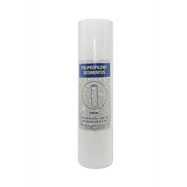 AQUEX | Filtro de Sedimentos, Cartucho de Repuesto de Polipropileno (PP) para Ósmosis Inversa o Residencial 2.5"x10" de 5 Micras (1)