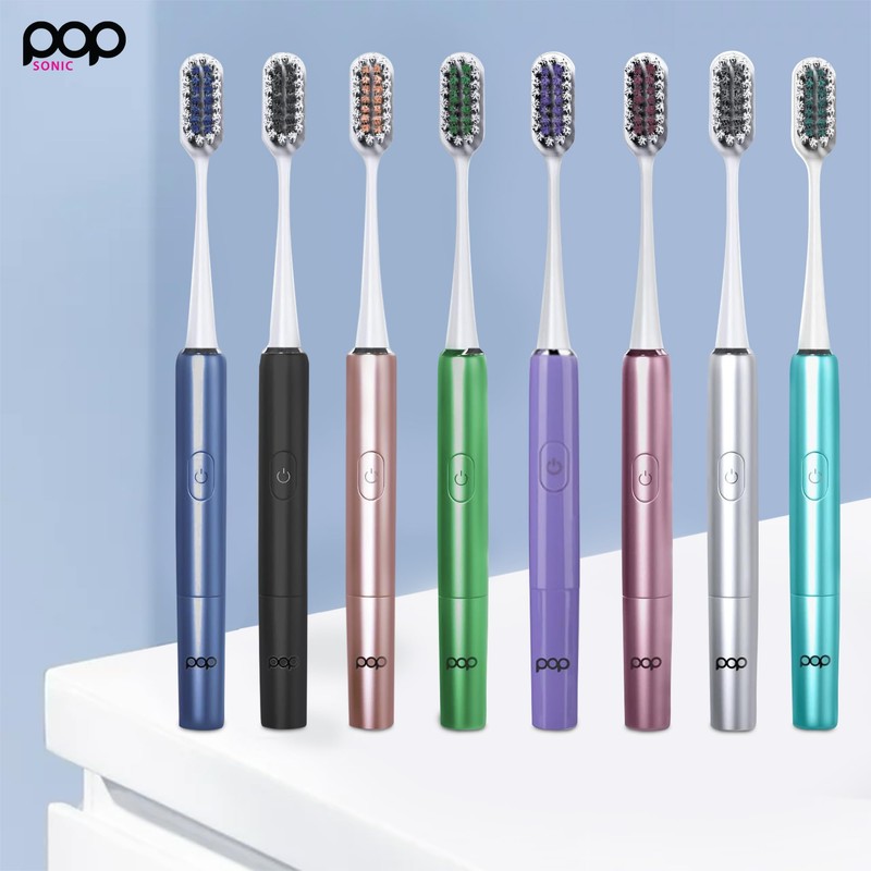 Go Plus Sonic Toothbrushes for Adults w/Electric Toothbrush Case -