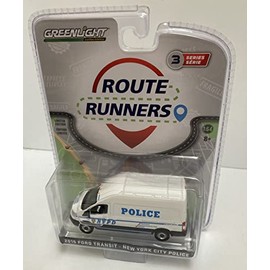 Greenlight 1/64 Route Runner 2015 Ford Transit New York City Police