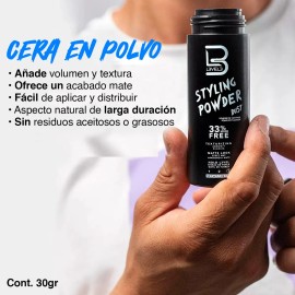 Cera En Polvo Para Cabello Level 3 Volumen Y Fijación 30gr