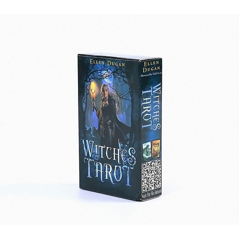 Fankexi Tarots Cards Deck,Witches Tarot Cards Sets Deck, E-Guide to
