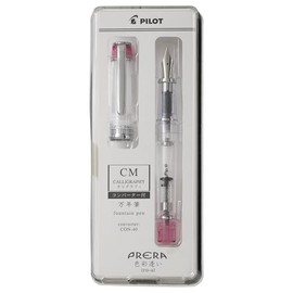 PILOT PFPR1TPCM Pen, Prera PRERA Fountain Pen, Color Discount, CM, Calligraphy, Transparent Pink