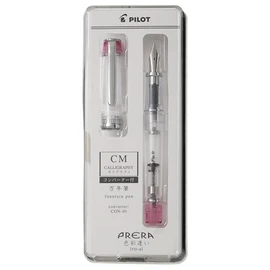 PILOT PFPR1TPCM Pen, Prera PRERA Fountain Pen, Color Discount, CM, Calligraphy, Transparent Pink