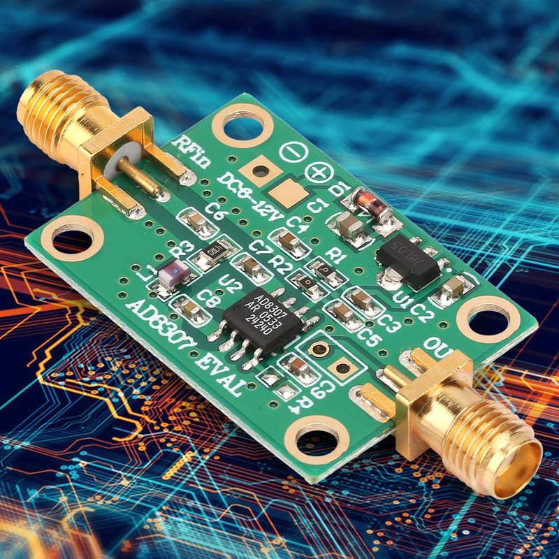 AD8307 RF Logarithmic Power Meter, Testing Detector 0.1-600M -75~+15dBm Module