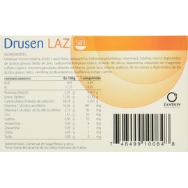 Drusen Laz Suplemento Alimenticio Cpr C30, Pack of 1