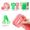 ICSTM Back Scrubber for Shower,2 Pcs Silicone Back Scrubber for