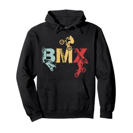 BMX Vintage Bike Fans Gift Boys Youth Bike BMX Pullover Hoodie