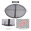 Lineslife X-Marks Fire Pit Cooking Grill Grates Portable, Heavy Duty