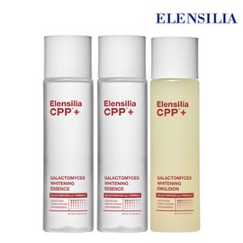 Elenchilla (현대홈쇼핑)엘렌실라 CPP 갈락토미세스 화이트닝 에센스 2개+에멀전 1개 (Hyundai Home Shopping) Ellen Silla CPP Galactomyces Whitening Essence 2 pcs + Emulsion 1 pc
