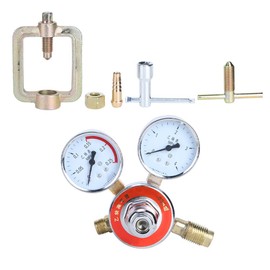 Acetylene Reducing Valve, Acetylene Pressure Gauge, Acetylene Pressure Regulator, Suitable for Stabilizing Acetylene Flows Rates