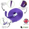 Maximum Pet Products Purple dog training lead 30ft/9m