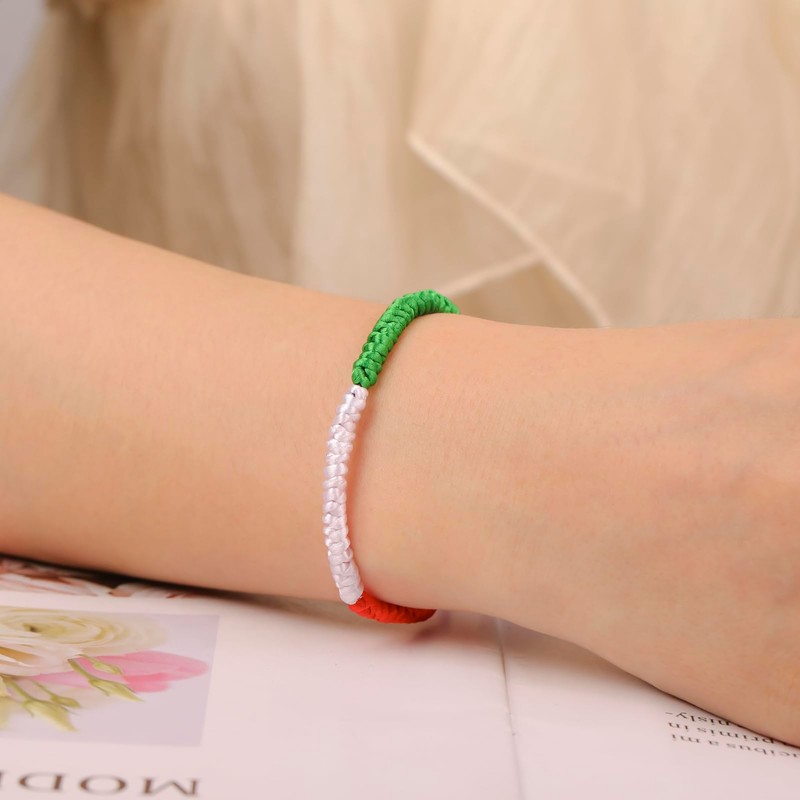 Dreamtimes Country Pride Country Flag Code Lucky Bracelet Protection and