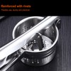 Stainless Steel Potato Ricer and Masher Ricer Stainless Steel Fruit