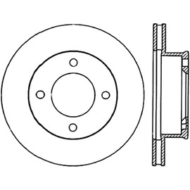 Centric Parts 121.45021 C-Tek Standard Brake Rotor
