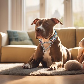 Martingale Collar for Dogs,Stainless Steel Choker Collar for Dogs,Training Escape Proof Heavy Duty Dog No Pull Dog Collar for Medium Large Pet Boy Male Dogs, Boho Aztec M