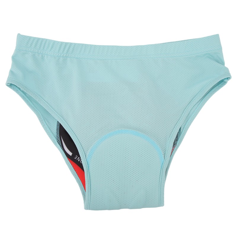 Men Cycling Underwear Silicone Padded Breathable Quick Dry Elastic Biking