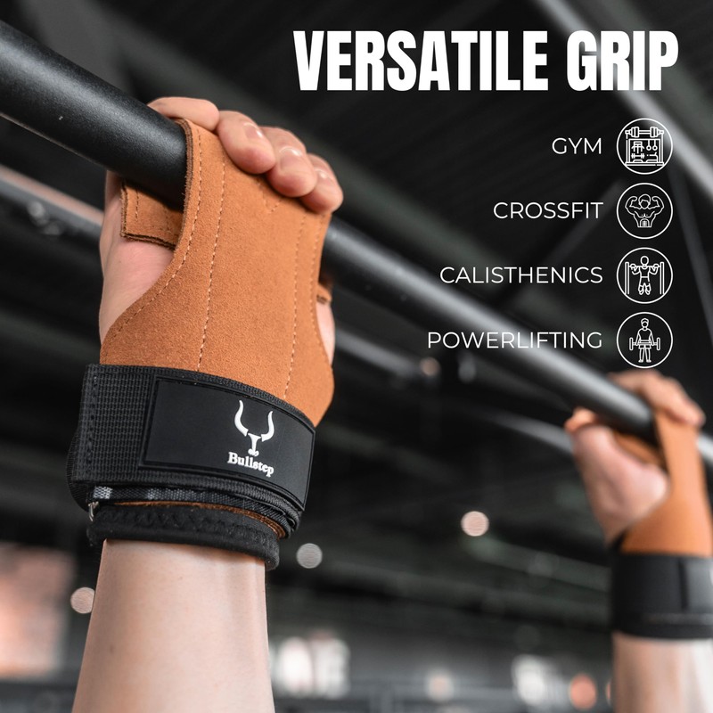 Bullstep Lifting Straps for Strength Training, Fitness, Bodybuilding, Weightlifting, Weight