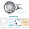 2PCS Shower Head Holder Adjustable Removable Shower Wall Holder Bracket