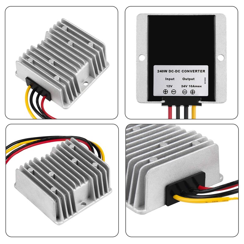 SUPERNIGHT DC DC Buck Converter Waterproof Voltage Converter 12V to