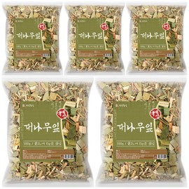 Domestic dried bamboo leaves 500g 5 pieces / 국산 말린 죽엽 대나무잎 500g 5개