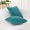 HWY 50 Teal Throw Pillows Covers 16x16 Inch for Couch