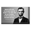 CafePress Lincoln Quote Aneruca Rectangle Bumper Sticker Car Decal