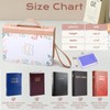 XKDOUS 24 Pcs Leather Bible Covers Kit, Study Supplie Case