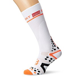 Compressport V2.1 Socks blanco white Size:FR : XL (Taille Fabricant : 4L)