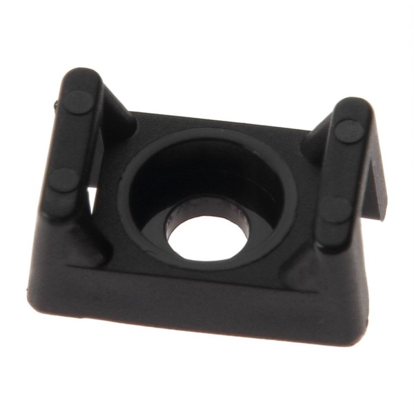 Panduit TM3S8-C100 Cable Tie Mount.61", 8 Screw, Weather Resistant, Polypropylene,