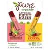 Pure Organic Layered Fruit Bars (Pineapple, Passionfruit and Banana), 24