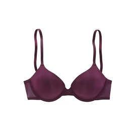 s.Oliver Women's Shaped Bra, aubergine