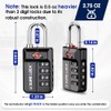 SURE LOCK TSA Approved 4-Digit Resettable Combination Luggage Locks with