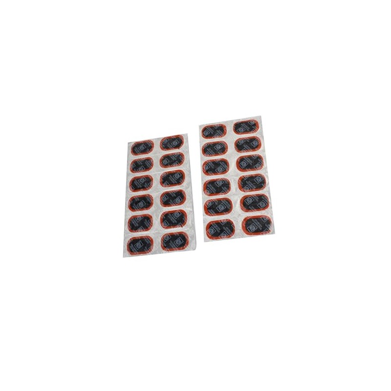 Partuto Car Tyre 34mm x 52mm Puncture Repair Patches Patch