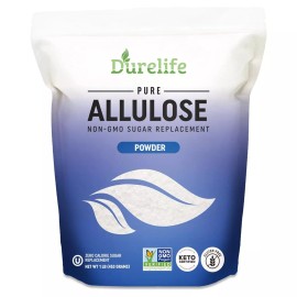 Durelife Allulose sweetener  100% Pure Powdered Sugar Substitute 1 lb