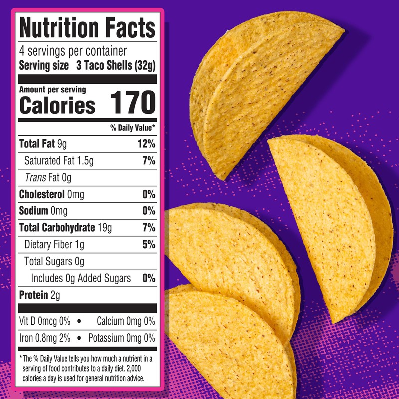 Taco Bell Crunchy Taco Shells (12 ct Box)