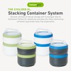 humangear Unisex's STAX Interlocking Container Set & Meal Kit, XL/EatSystem,