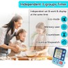 ZCTIMYI Dual Kitchen Timer Digital, 3-Groups Count Down/Up Cooking Timer