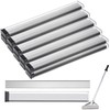 Hicarer 100 Pcs 8" Floor Scrapers Blade Replacements, Angled Demolition