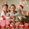 Domensi 100 Pcs Christmas Treat Snack Cups 12 oz Xmas