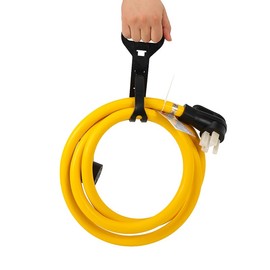 Generic Extension Cord 14-50P to 14-50R Heavy Duty with Grip Handle Cord 50 Amp 4 Prong 250V RV&EV 10 FT.UL Listed.IP66 Rating