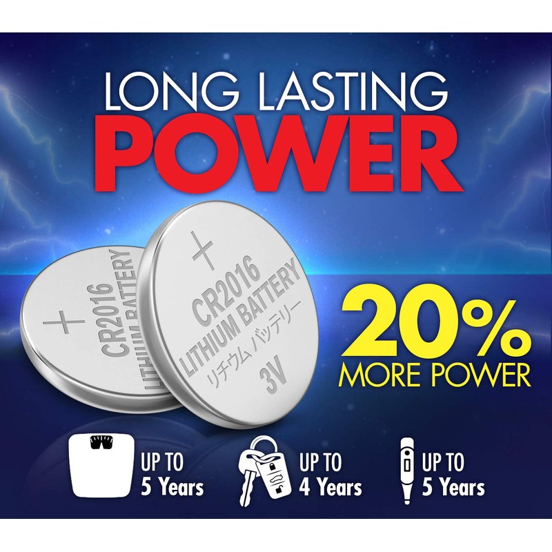 ACDelco 3V Lithium Coin Cell & Watch, Electronics Button Batteries,