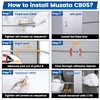 [Patent] Muzata 10 Pack 1/8" Swageless Invisible Cable Railing Kit