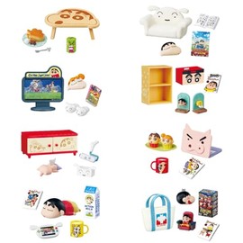 Reement Crayon Shin-chan Shin-chan Room - 1 Box Approx. H 4.5 x W 2.8 x D 2.0 inches (115 x 70 x 50 mm), Made of PVC, ABS